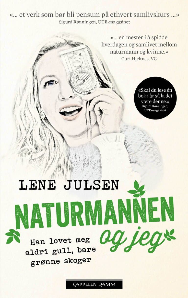 Omslag Naturmannen og jeg av Lene Julsen (Heftet)