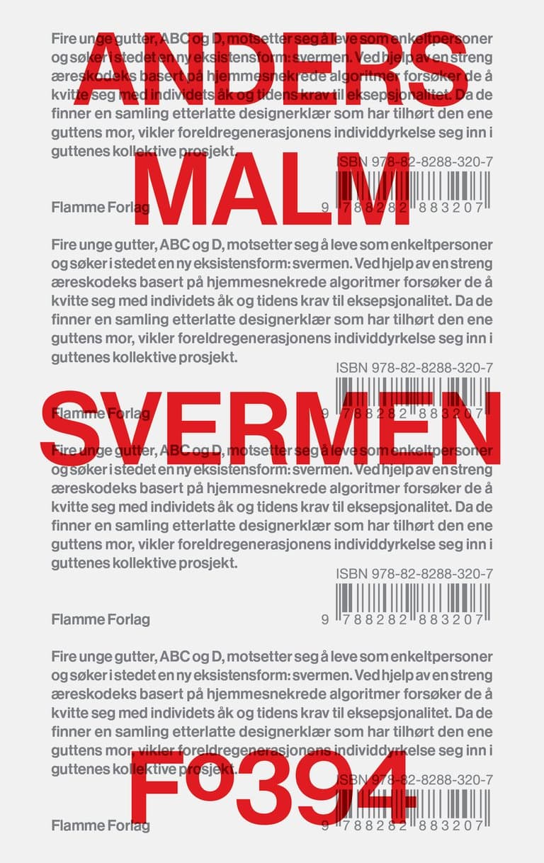 Omslag Svermen av Anders Malm (Innbundet)