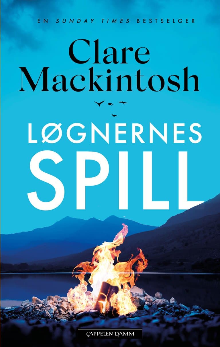 Omslag Løgnernes spill av Clare Mackintosh (Innbundet)