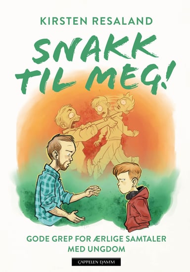 Omslag av "Snakk til meg!"