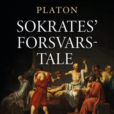 Omslag av "Sokrates' forsvarstale"