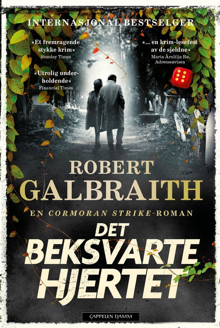 Omslag Det beksvarte hjertet av Robert Galbraith (Heftet)