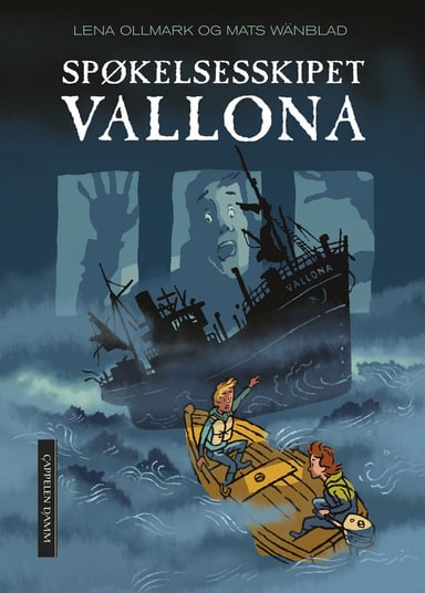 Omslag av "Spøkelsesskipet Vallona"