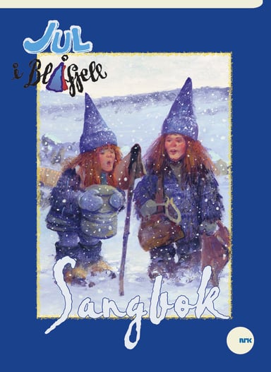 Omslag av "Jul i Blåfjell - sangbok"
