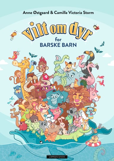 Omslag av "Vilt om dyr for barske barn"