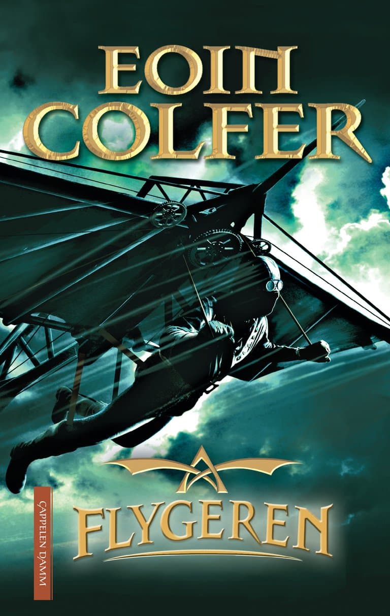 Omslag Flygeren av Eoin Colfer (Innbundet)