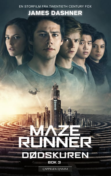 Omslag av "The maze runner 3. Dødskuren"