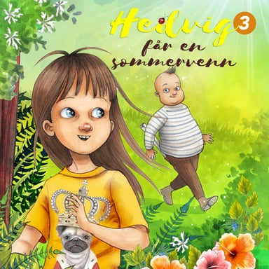 Omslag av "Hedvig får en sommervenn"