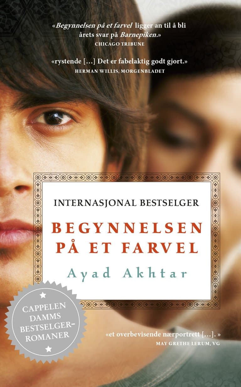 Omslag Begynnelsen på et farvel av Ayad Akhtar (Heftet)