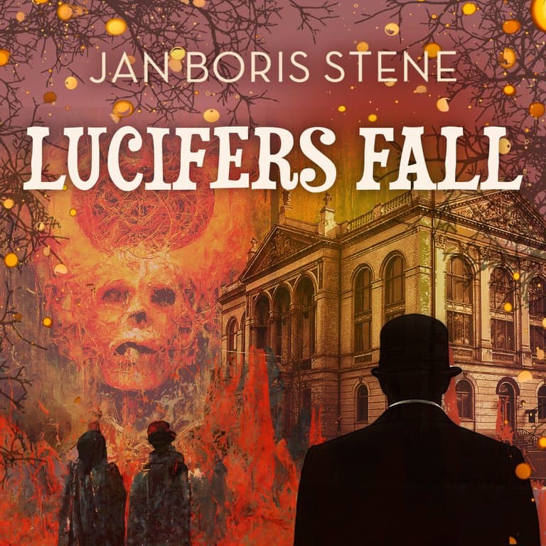 Omslag Lucifers fall av Jan Boris Stene (Lydbok)