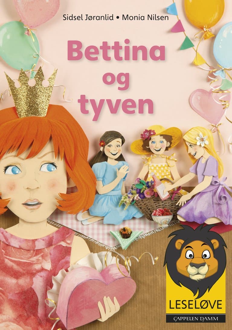 Omslag Leseløve - Bettina og tyven av Sidsel Jøranlid (Ebok)