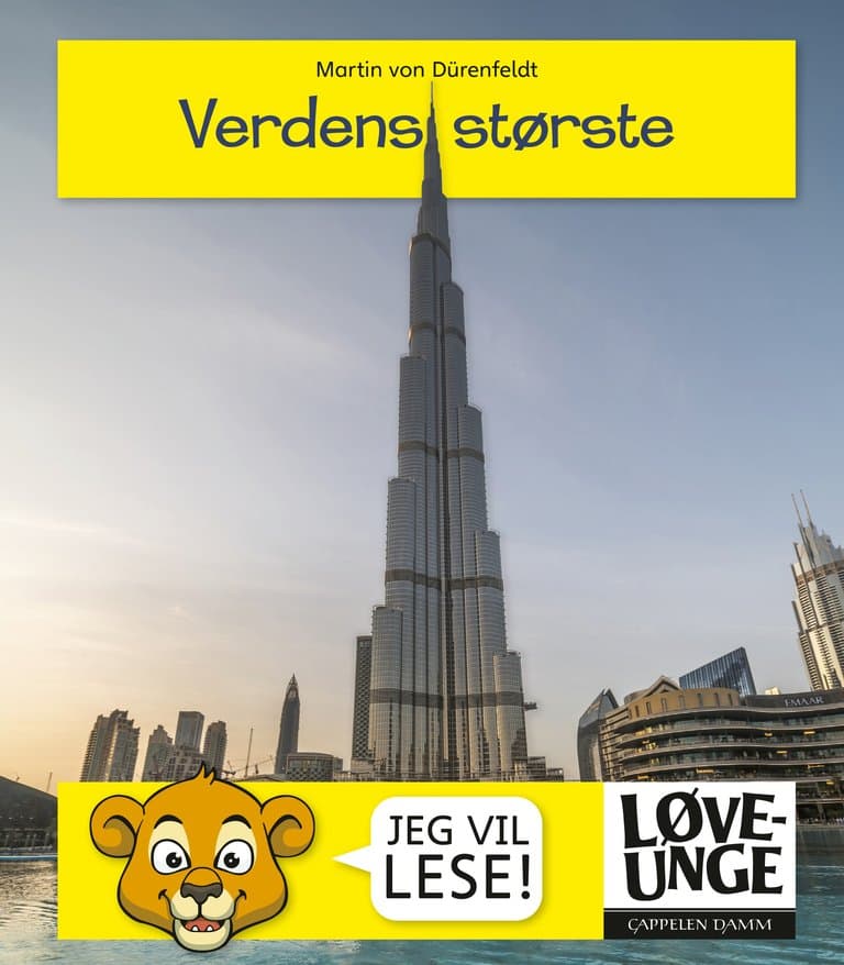 Omslag Løveunge - Verdens største av Martin von Dürenfeldt (Ebok)