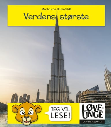 Omslag av "Løveunge - Verdens største"