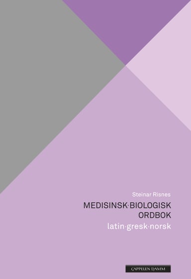 Omslag av "Medisinsk–biologisk ordbok"