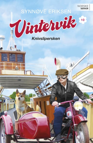 Omslag av "Knivslipersken"