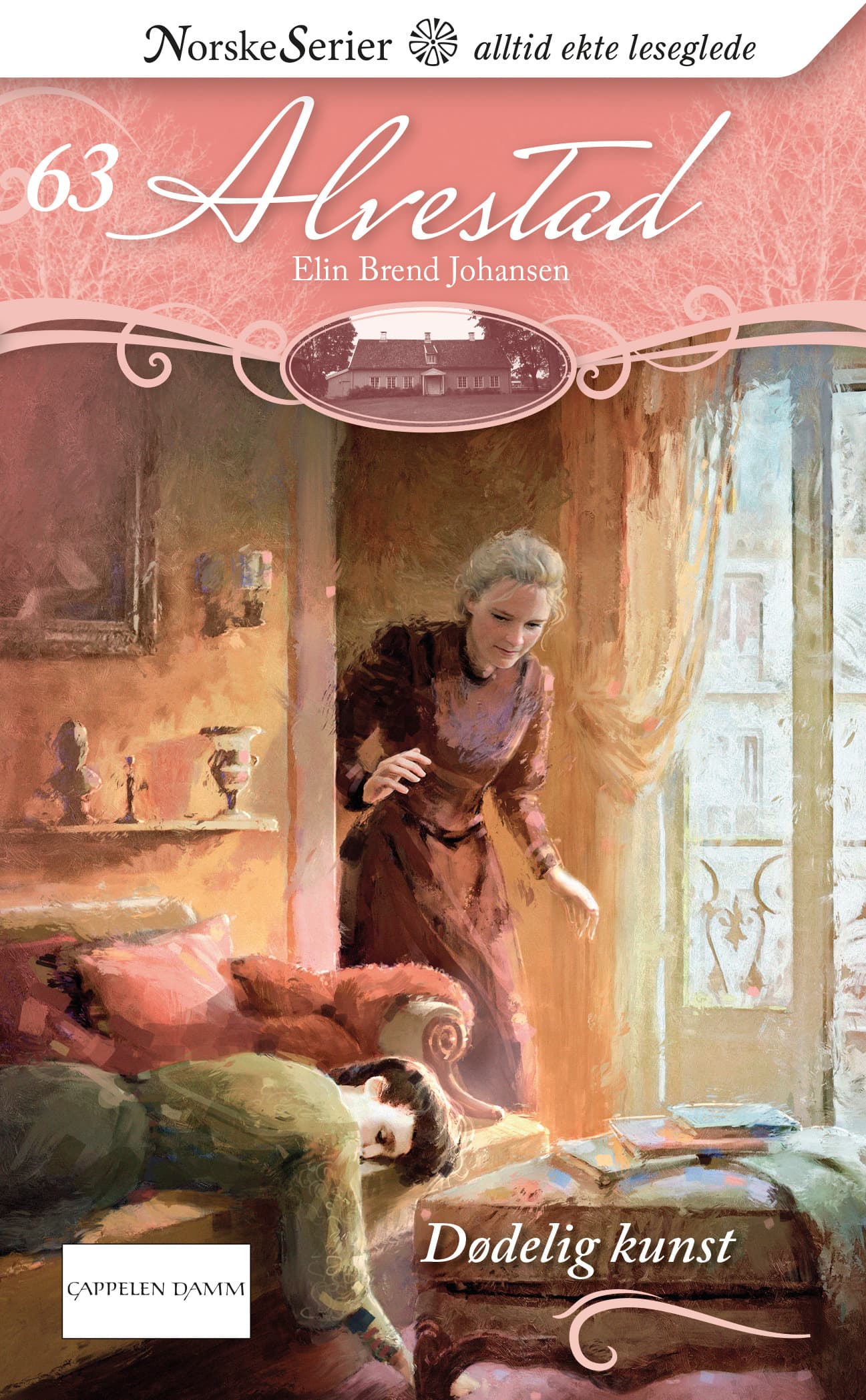 Omslag Dødelig kunst av Elin Brend Johansen (Ebok)