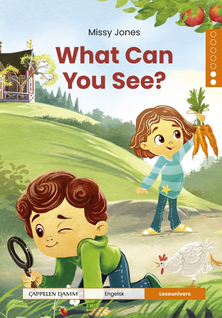 Omslag Leseunivers Engelsk 2: What Can You See? av Missy Jones (Innbundet)