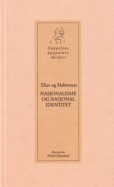 Omslag av "Nasjonalisme og nasjonal identitet"