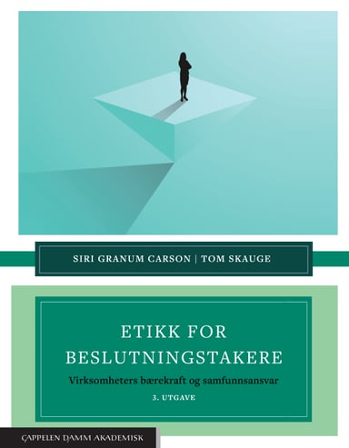Omslag av "Etikk for beslutningstakere"
