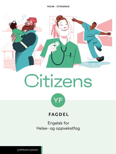 Omslag av "Citizens YF Fagdel: Helse- og oppvekstfag (2026)"