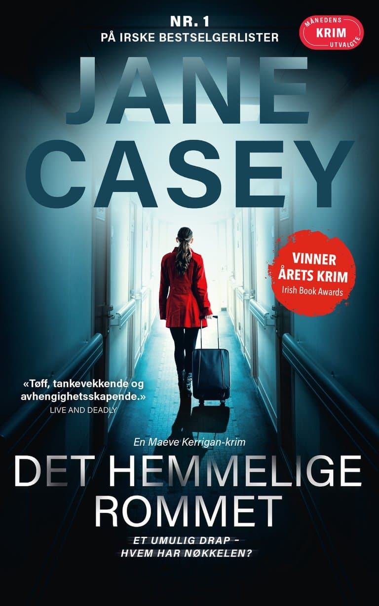 Omslag Det hemmelige rommet av Jane Casey (Heftet)