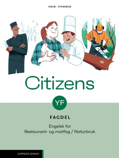 Omslag av "Citizens YF Fagdel: Restaurant- og matfag / Naturbruk (2026)"