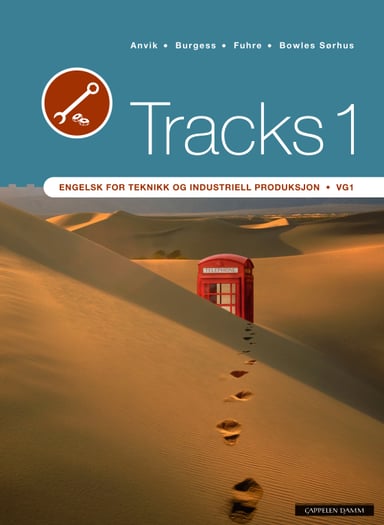 Omslag av "Tracks 1 Engelsk for teknikk og industriell produksjon Vg1"