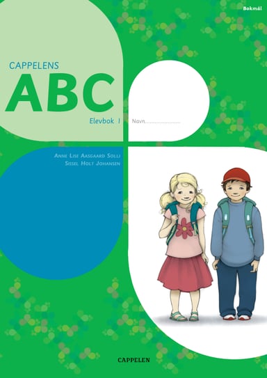 Omslag av "Cappelens ABC Elevbok 1"