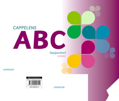 Omslag av "Cappelens ABC Oppgavekort"
