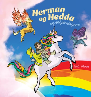 Omslag av "Herman og Hedda og enhjørningene"