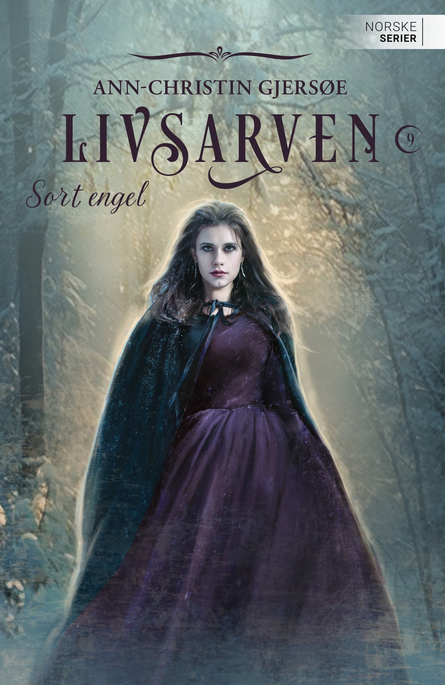 Omslag Sort engel av Ann-Christin Gjersøe (Ebok)