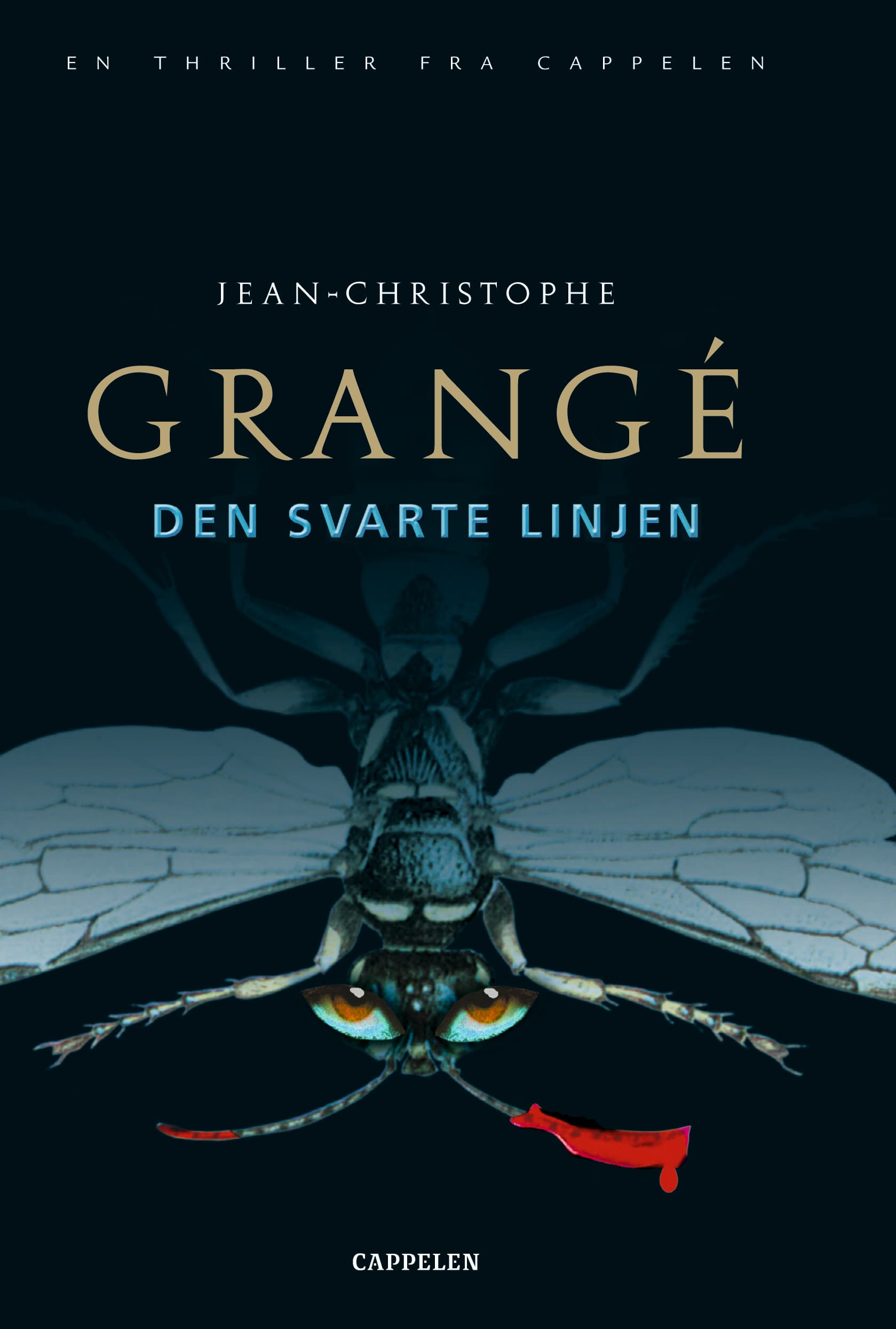 Omslag Den svarte linjen av Jean-Christophe Grangé (Innbundet)