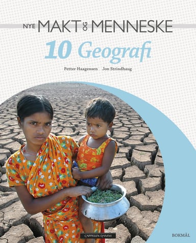 Omslag av "Nye Makt og Menneske 10 Geografi"