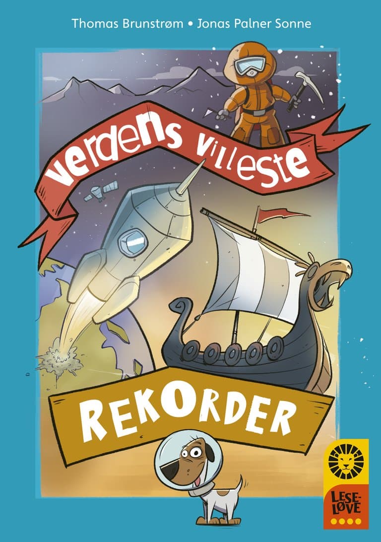 Omslag Leseløve nivå 4 - Verdens villeste mennesker: Rekorder av Thomas Brunstrøm (Ebok)