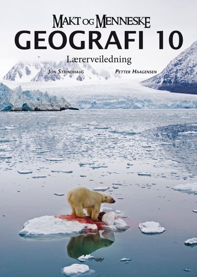Omslag av "Makt og Menneske Geografi 10 LV"