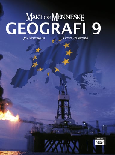 Omslag av "Makt og Menneske Geografi 9 nyn"