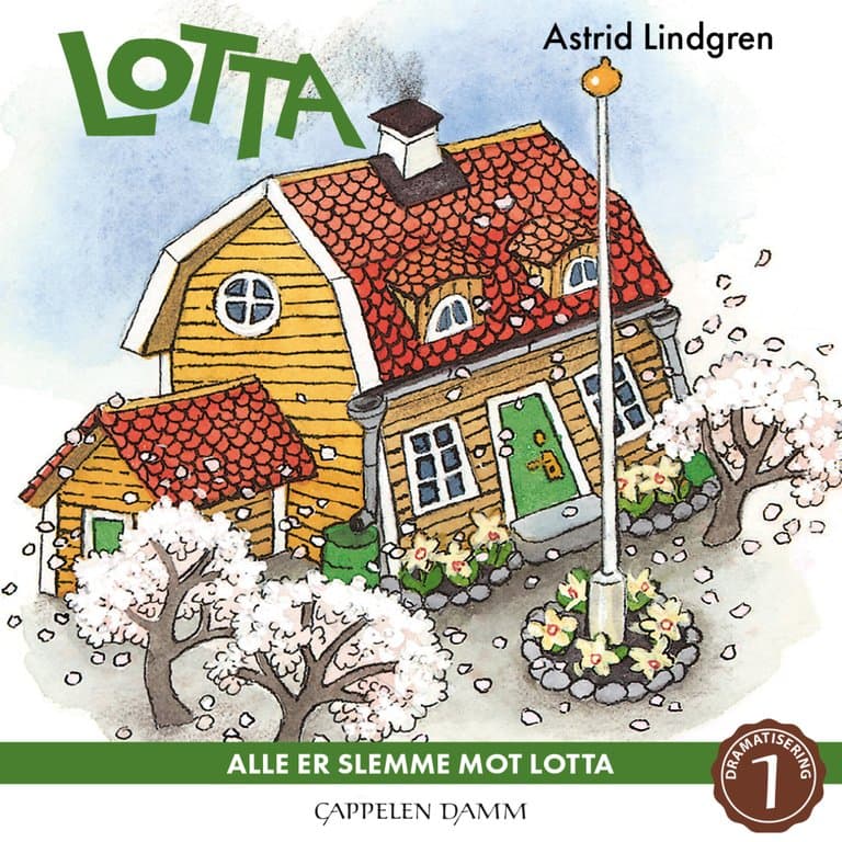 Omslag Alle er slemme mot Lotta av Astrid Lindgren (Lydbok)