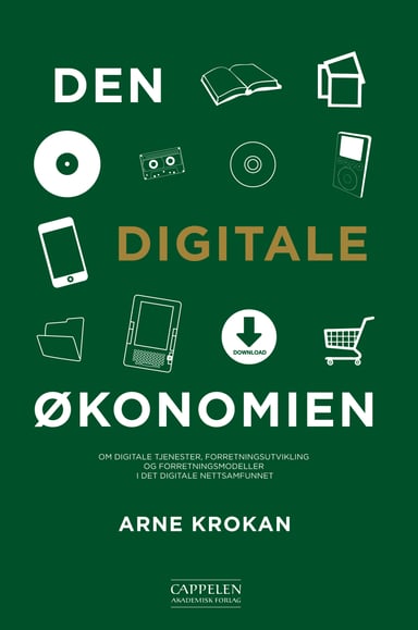 Omslag av "Den digitale økonomien"