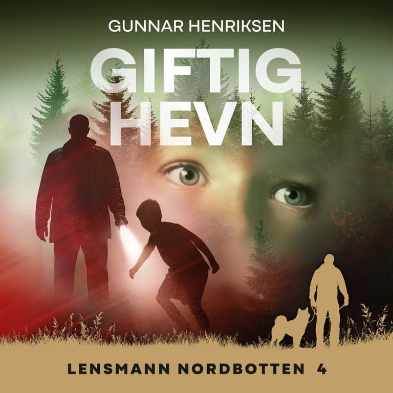 Omslag Giftig hevn av Gunnar Henriksen (Lydbok)