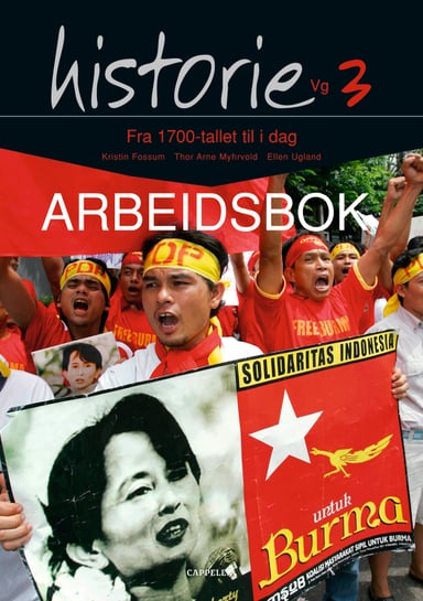 Omslag av "Historie Vg3 arbeidsbok"