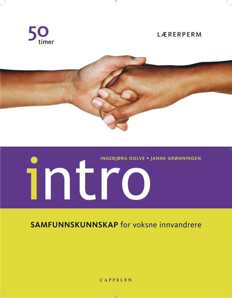 Omslag Intro Lærerperm av Ingebjørg Dolve og Janne Grønningen (Ringperm)