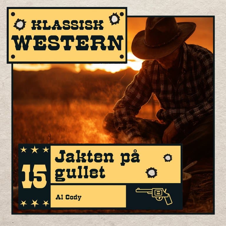 Omslag Jakten på gullet av Al Cody (Lydbok)