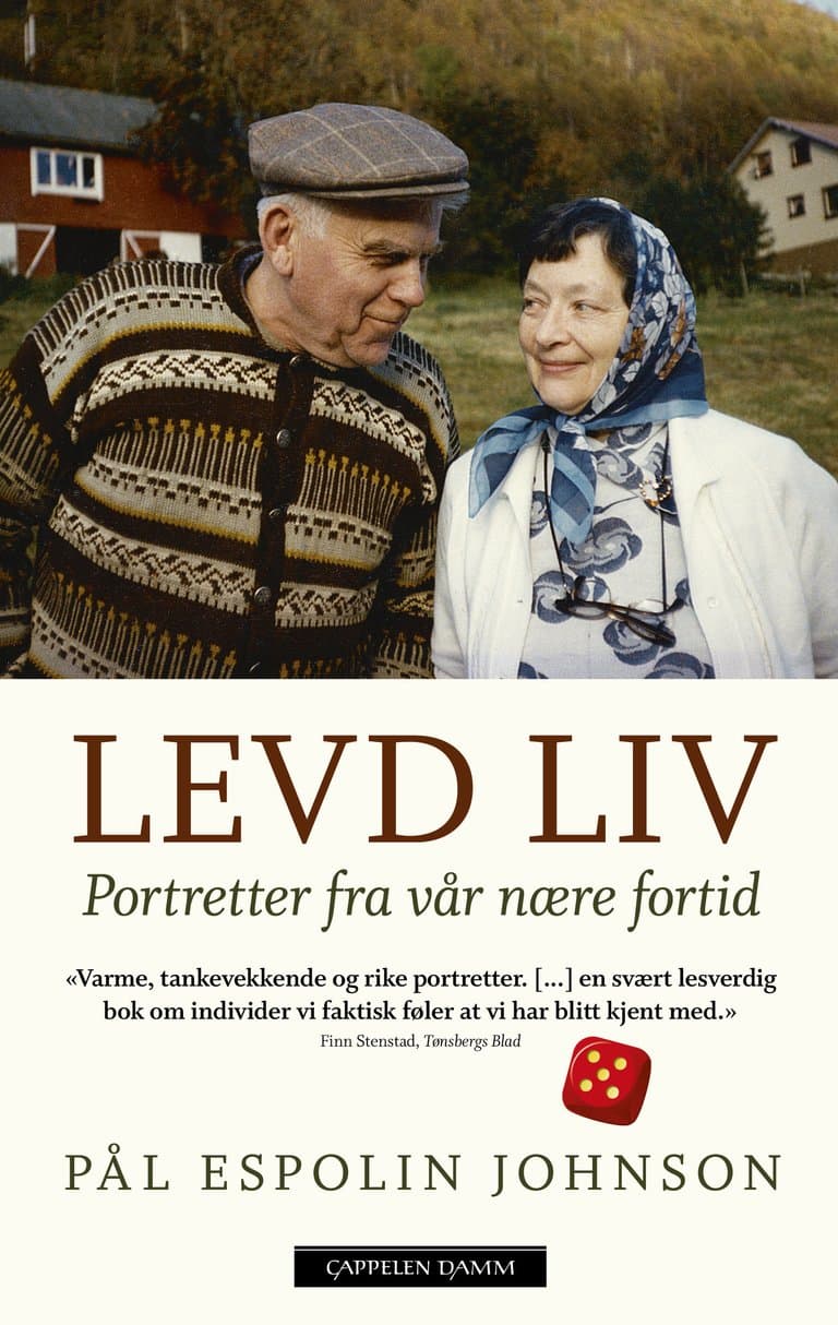 Omslag Levd liv av Pål Espolin Johnson (Heftet)