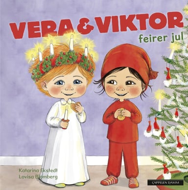 Omslag av "Vera & Viktor feirer jul"
