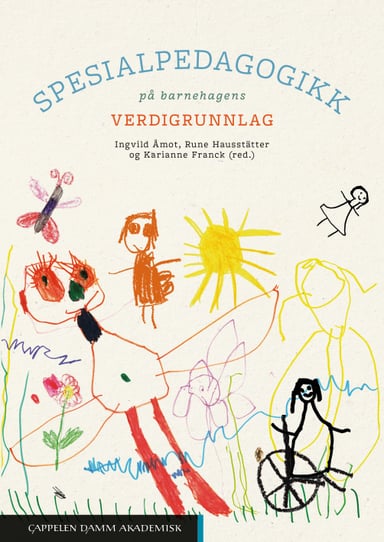 Omslag av "Spesialpedagogikk på barnehagens verdigrunnlag"