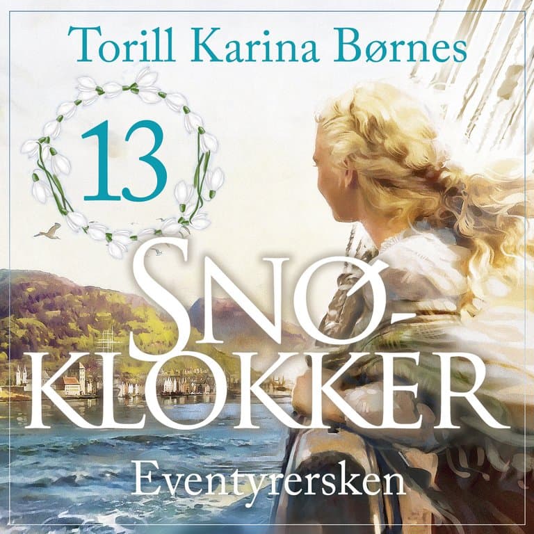 Omslag Eventyrersken av Torill Karina Børnes (Lydbok)