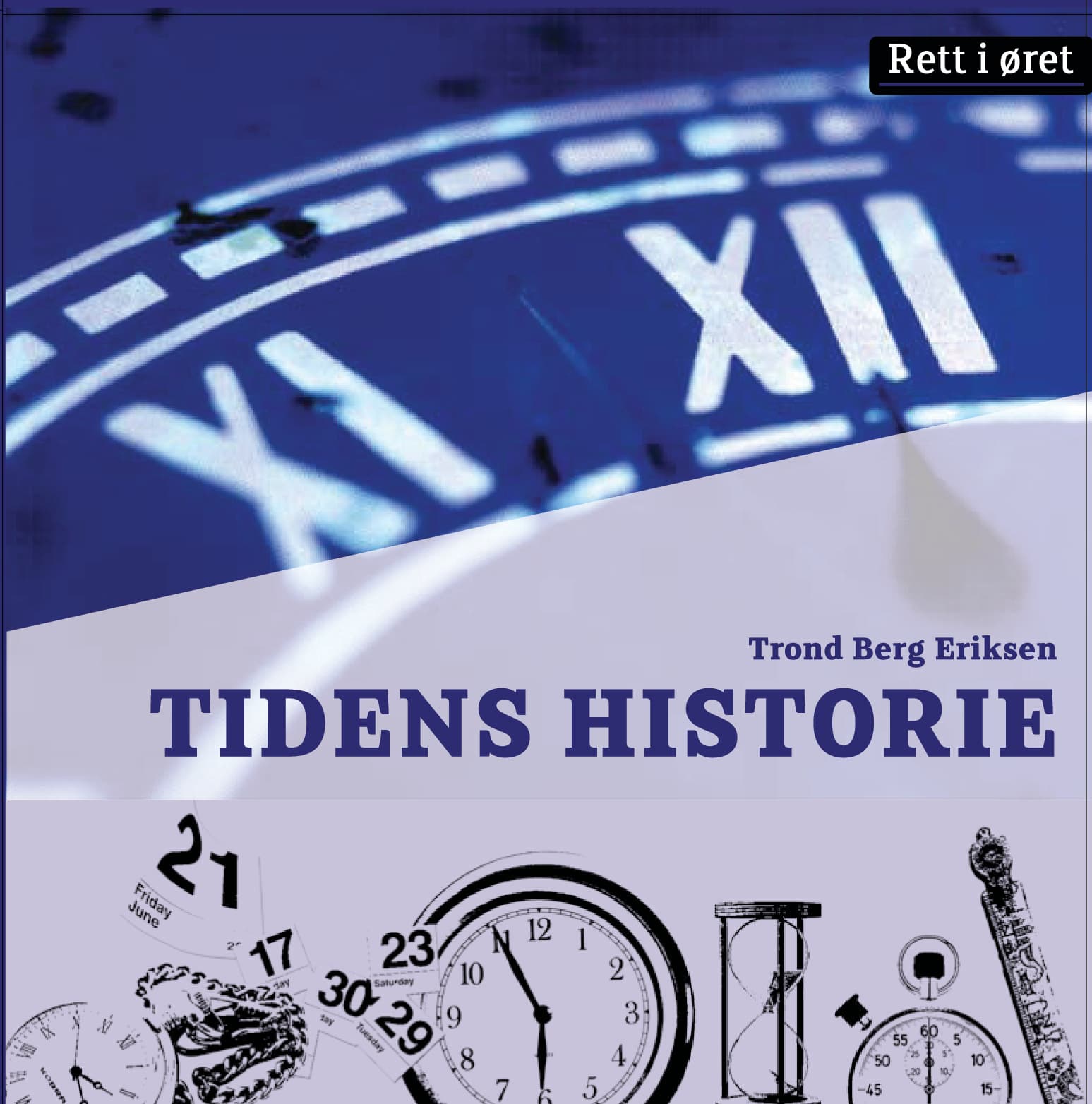 Omslag Tidens historie av Trond Berg Eriksen (CD)