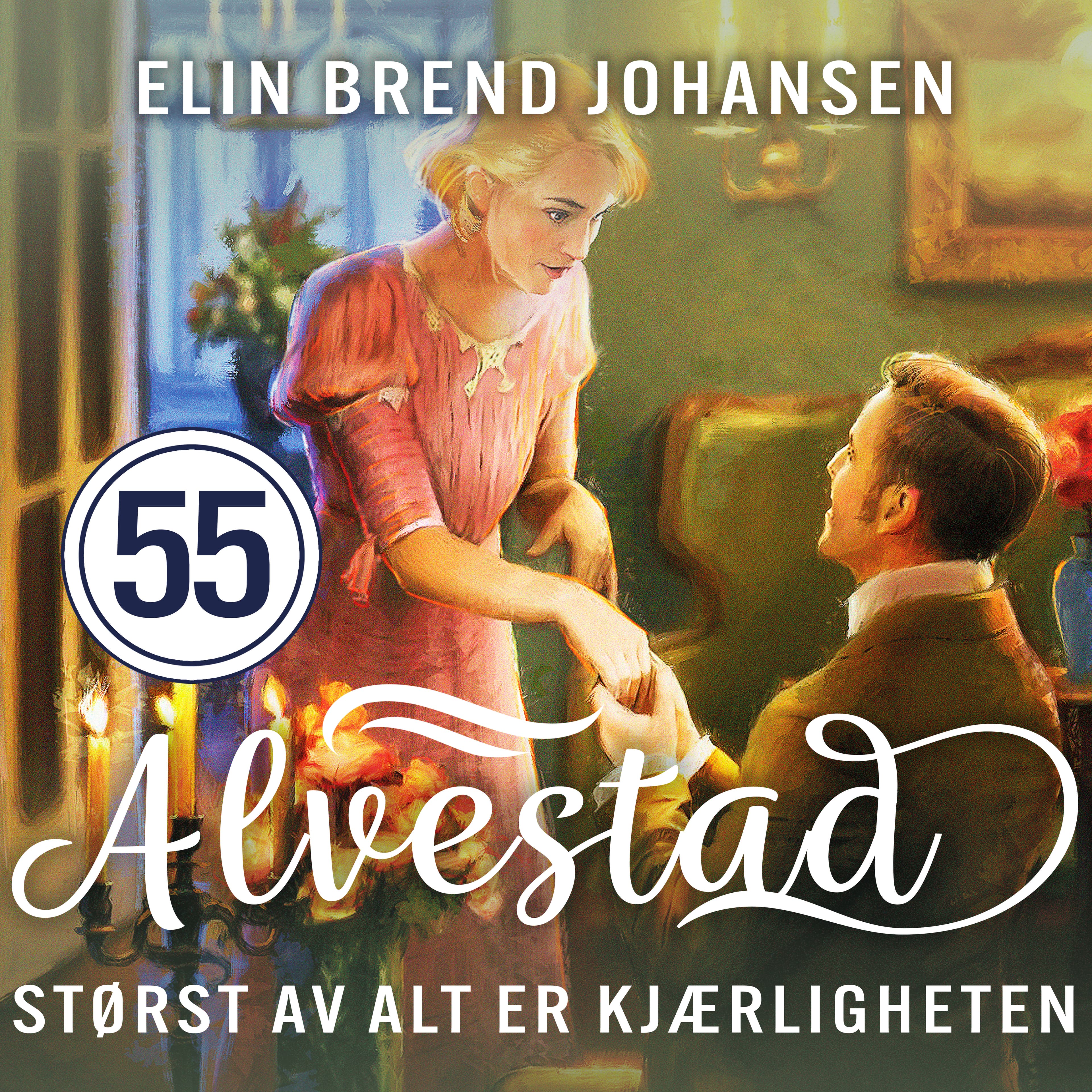 Omslag Størst av alt er kjærligheten av Elin Brend Johansen (Lydbok)