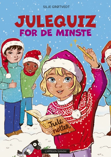 Omslag av "Julequiz for de minste"