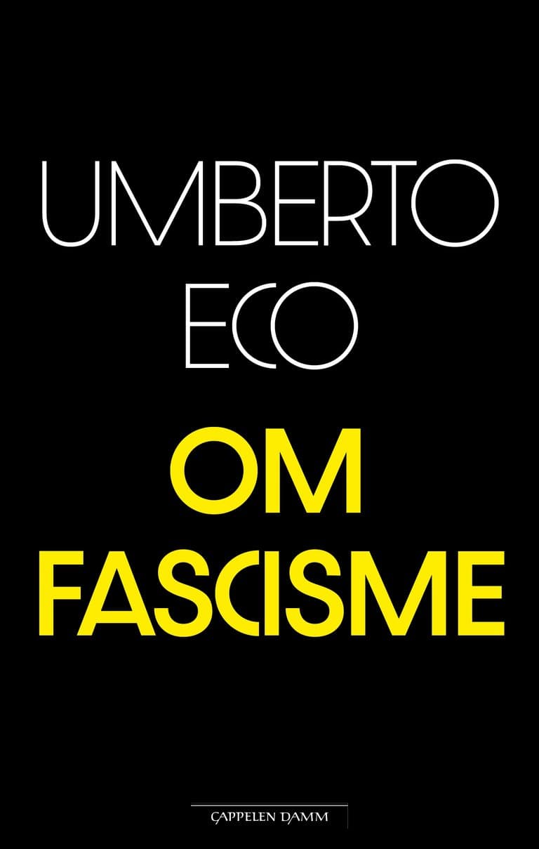 Omslag Om fascisme av Umberto Eco (Ebok)